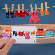 Kids Drying Rack Clothes Dress-Up Jigsaw Puzzle