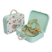 Baby solid food feeding tableware set