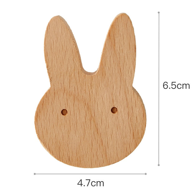 Animals Wall hanging hook For Kids Room