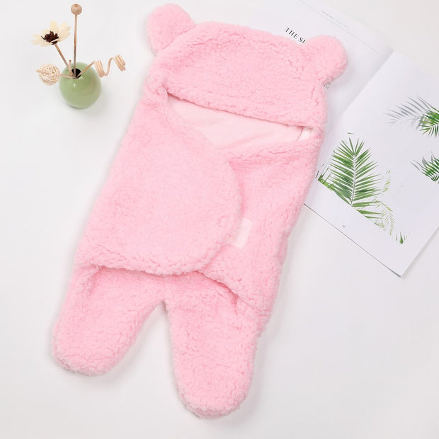 Baby Sleeping Bag Ultra-Soft Fluffy Fleece Newborn