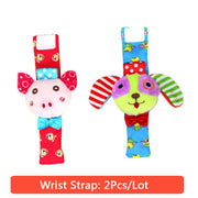 Animal Toy Soft Socks & Wrist Strap