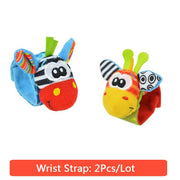 Animal Toy Soft Socks & Wrist Strap