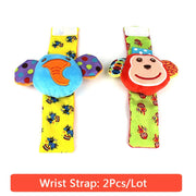 Animal Toy Soft Socks & Wrist Strap