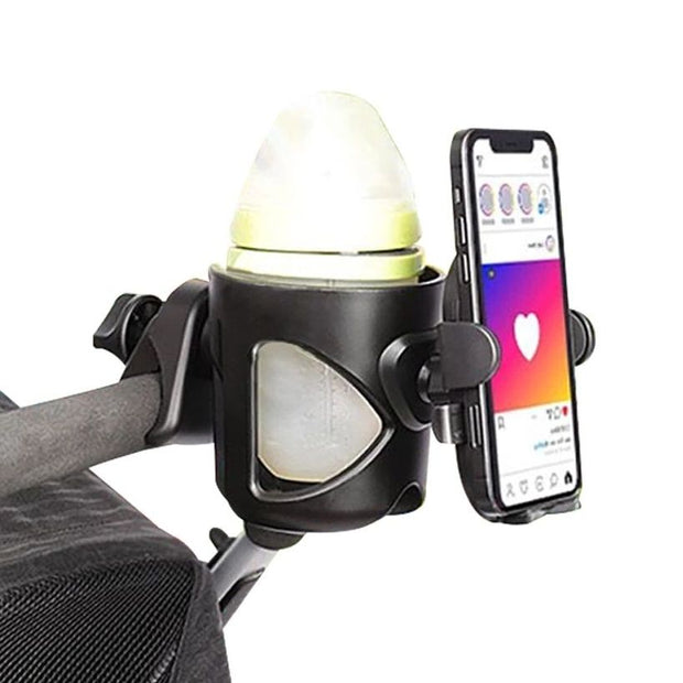 Cup & Phone Holder For Stroller