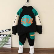 Fleece Sweater Suit Autumn and Winter