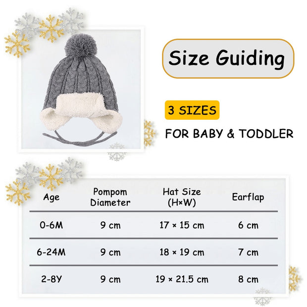 Winter Warm Hat For Kids Boy Girl