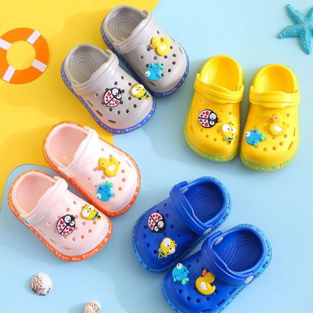 Boys Girls Mules Cartoon baby Slippers