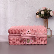 Kids Vintage Rattan Handbag Handmade Totes