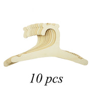 5/10pcs Baby Wooden Clothes Hanger