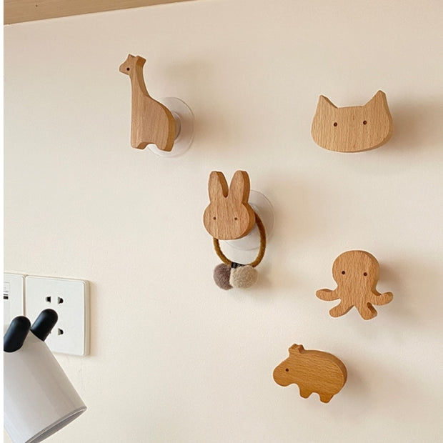 Animals Wall hanging hook For Kids Room