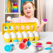 Baby Learning Educational Smart Montessori Egg Toy Puzzle