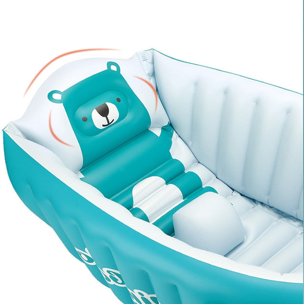 PVC Inflatable Baby Bath Tub Portable