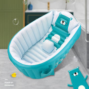 PVC Inflatable Baby Bath Tub Portable