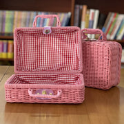 Kids Vintage Rattan Handbag Handmade Totes