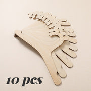 5/10pcs Baby Wooden Clothes Hanger